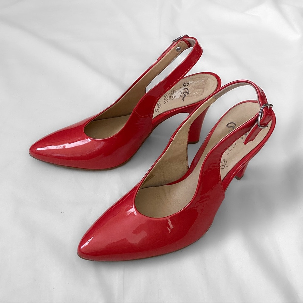 Ara Faith Pointed Slingback Heels